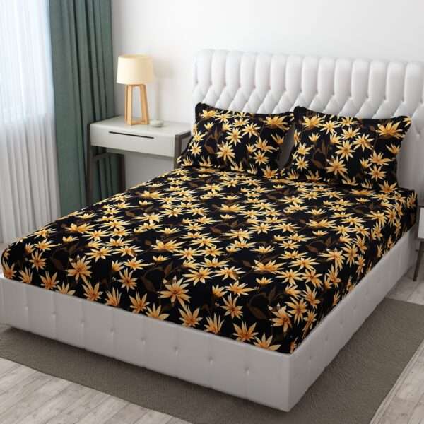 Glace cotton Double Bedsheet